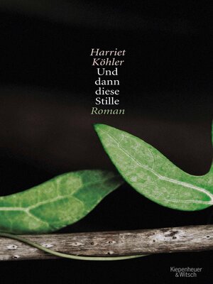 cover image of Und dann diese Stille